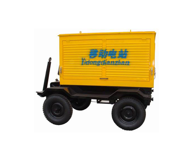 100KW移動電站柴油發(fā)電機(jī)組